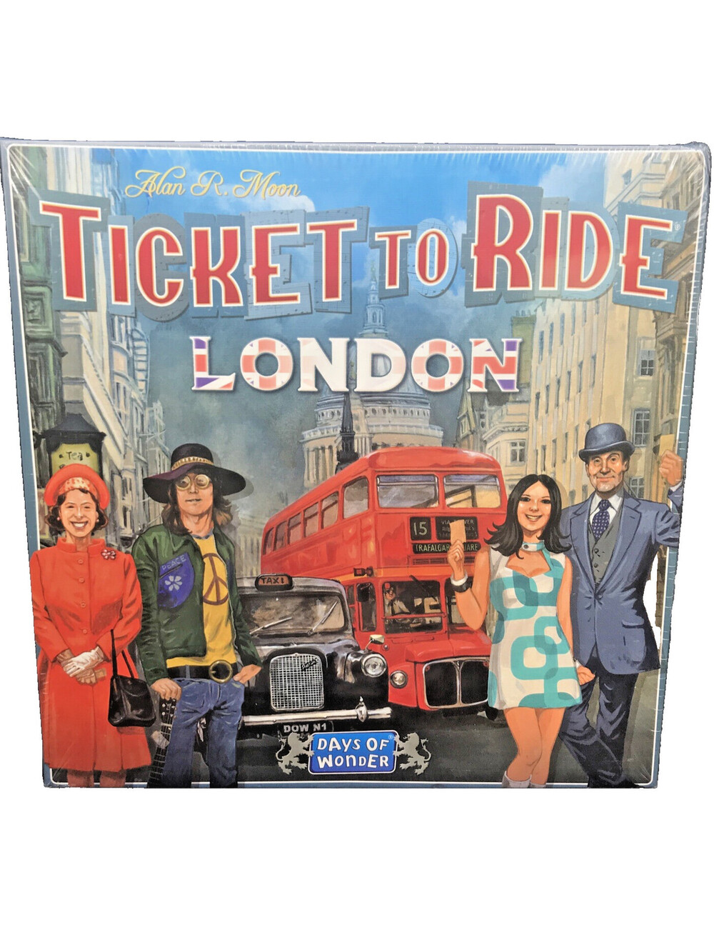 Ticket To Ride London Alan R. Moon Days Of Wonder Family Board Game New Sealed